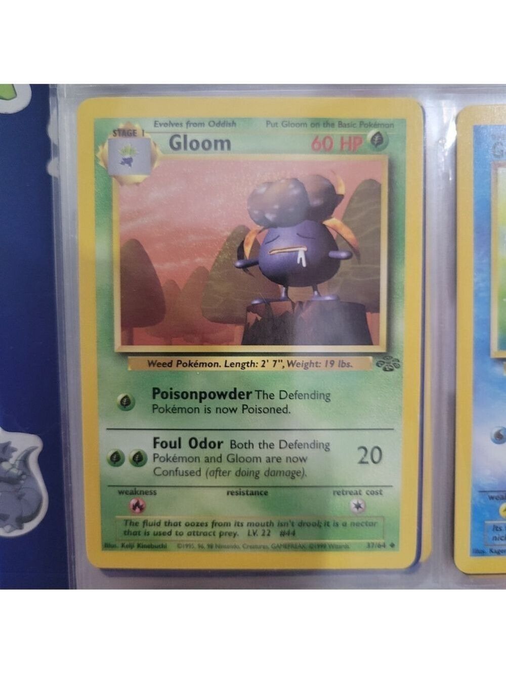 Pokemon Gloom Card